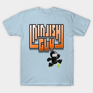 Ninjish Guy in Low Res World T-Shirt